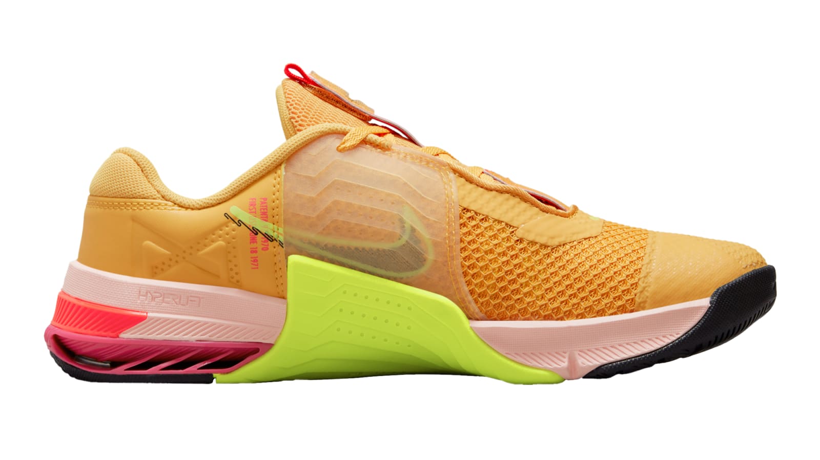 Nike Metcon 7X Men s Games Colorway Pollen Black Volt Pale Coral Rogue Fitness UK